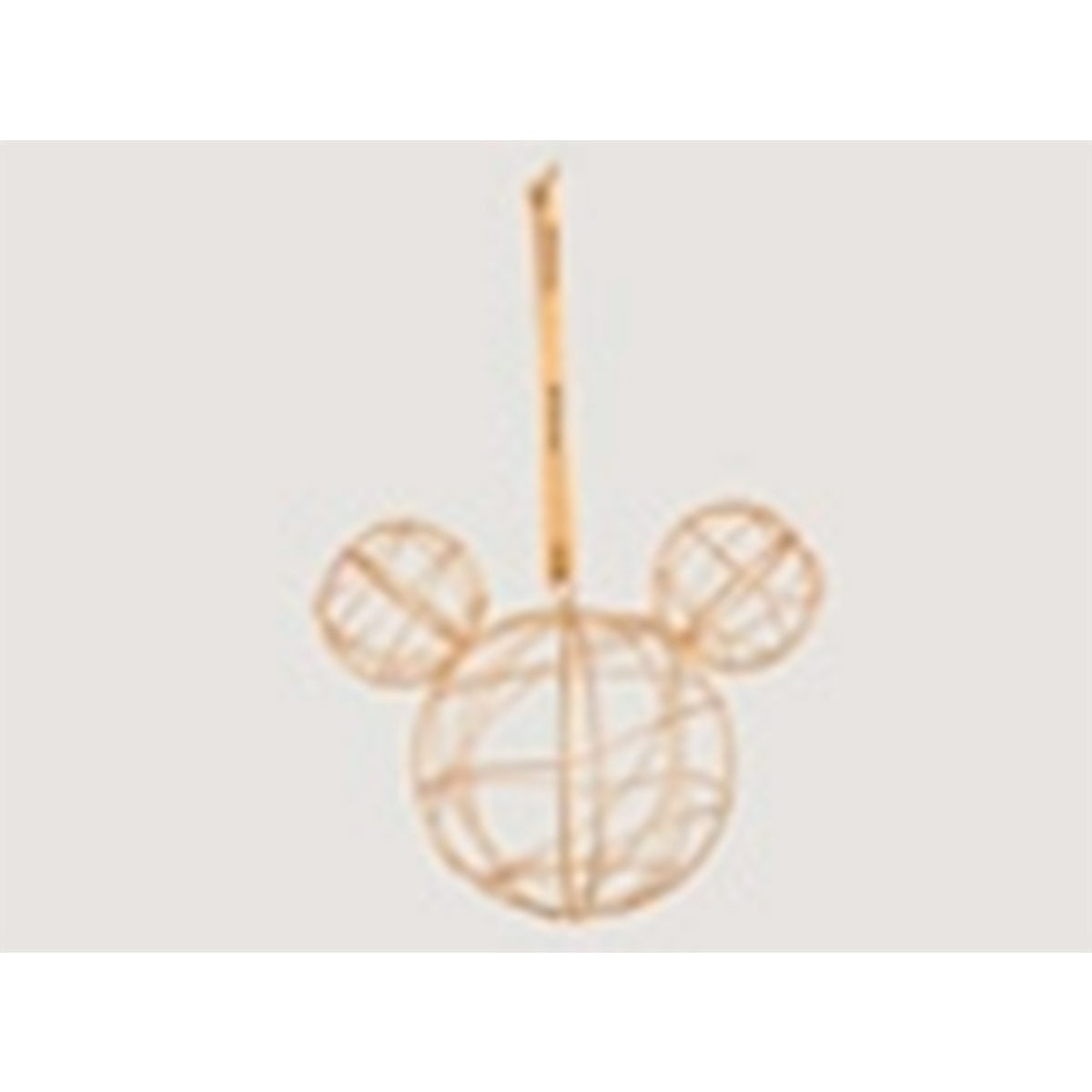 ADORNO NAVIDEÑO PARA ÁRBOL DISNEY CARA METAL 13.5 CM - 4