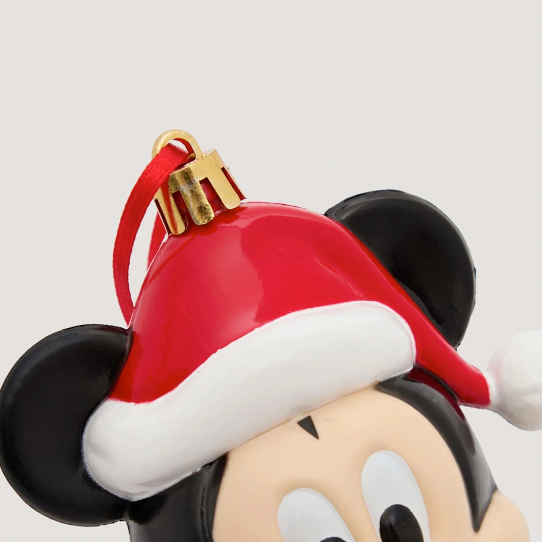 ADORNO NAVIDEÑO PARA ÁRBOL DISNEY CARA MICKEY 9 CM - 3