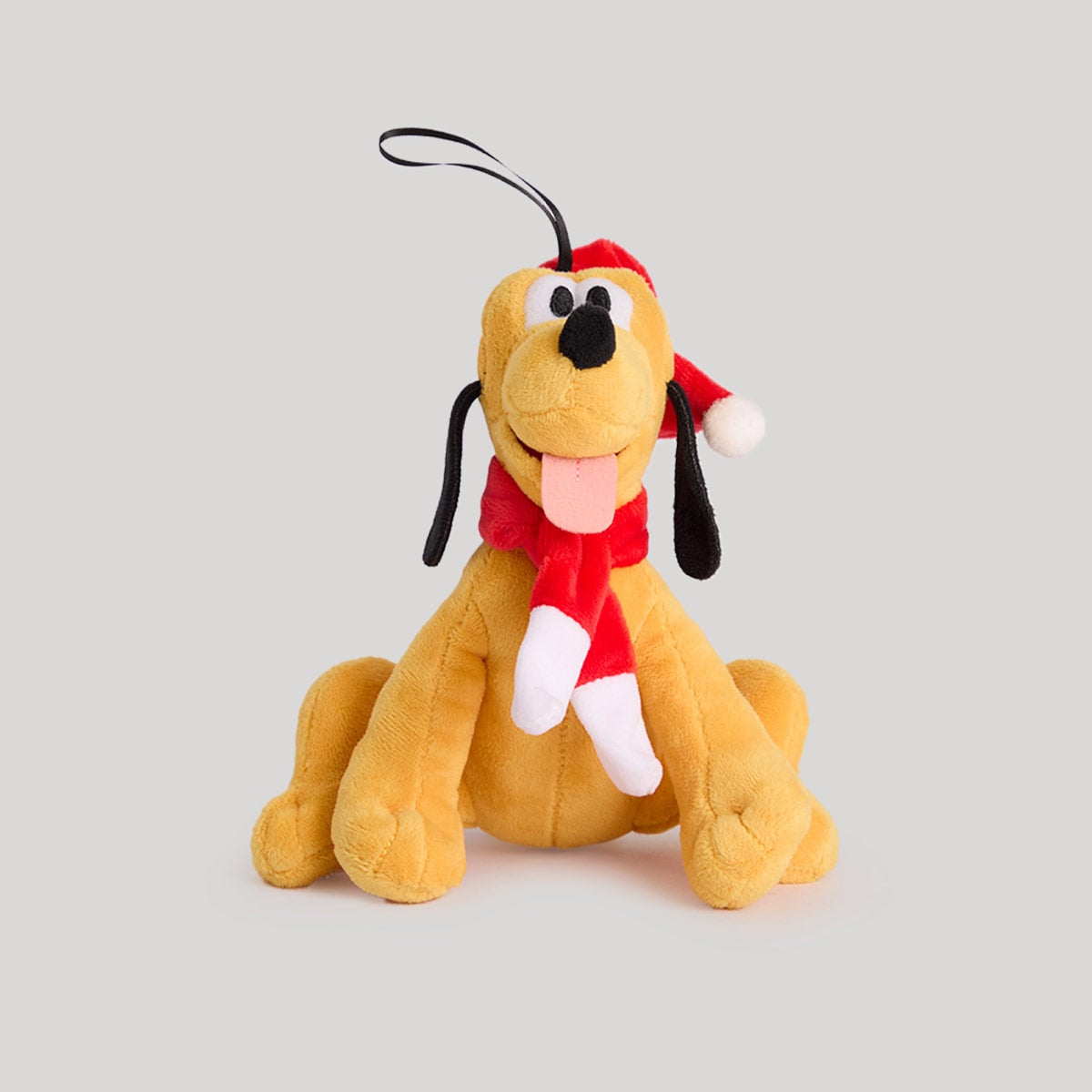ADORNO NAVIDEÑO PARA ÁRBOL DISNEY FIGURA PLUTO FELPA 15 CM - 1