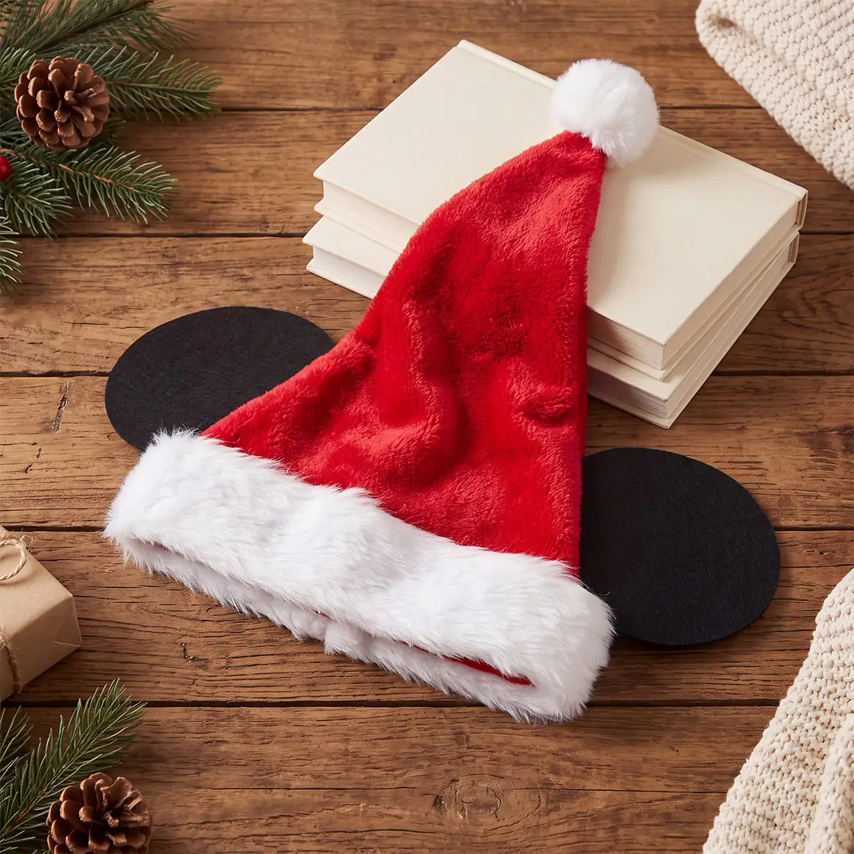 GORRO DE NAVIDAD DISNEY 45 CM - 1