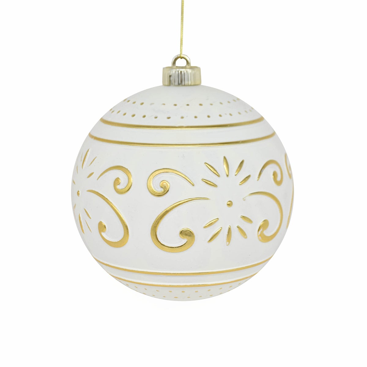 ADORNO NAVIDEÑO PARA ÁRBOL RIPLEY HOME ESFERA DISEÑO VINTAGE 15 CM - 1