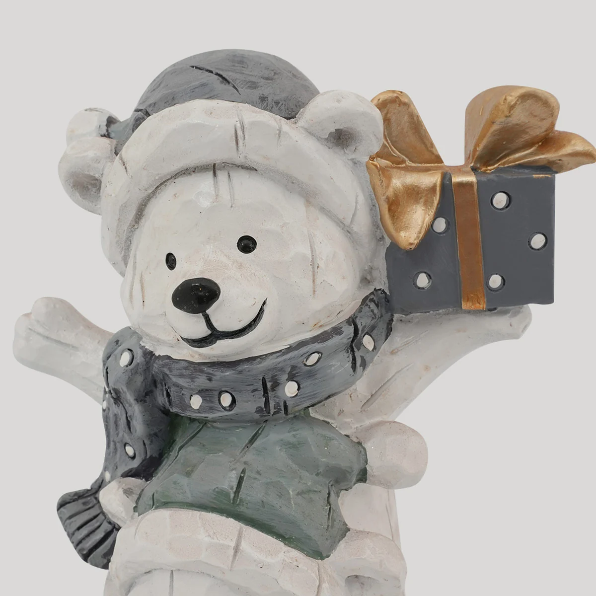ADORNO NAVIDEÑO RIPLEY HOME 3 OSOS 37 CM - 2