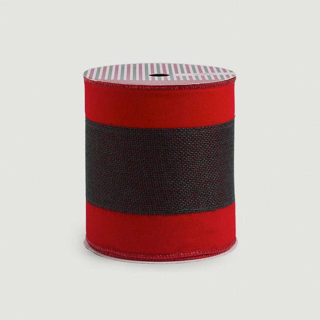 CINTA NAVIDEÑA RIPLEY HOME ROJO Y VERDE 5 M - 2