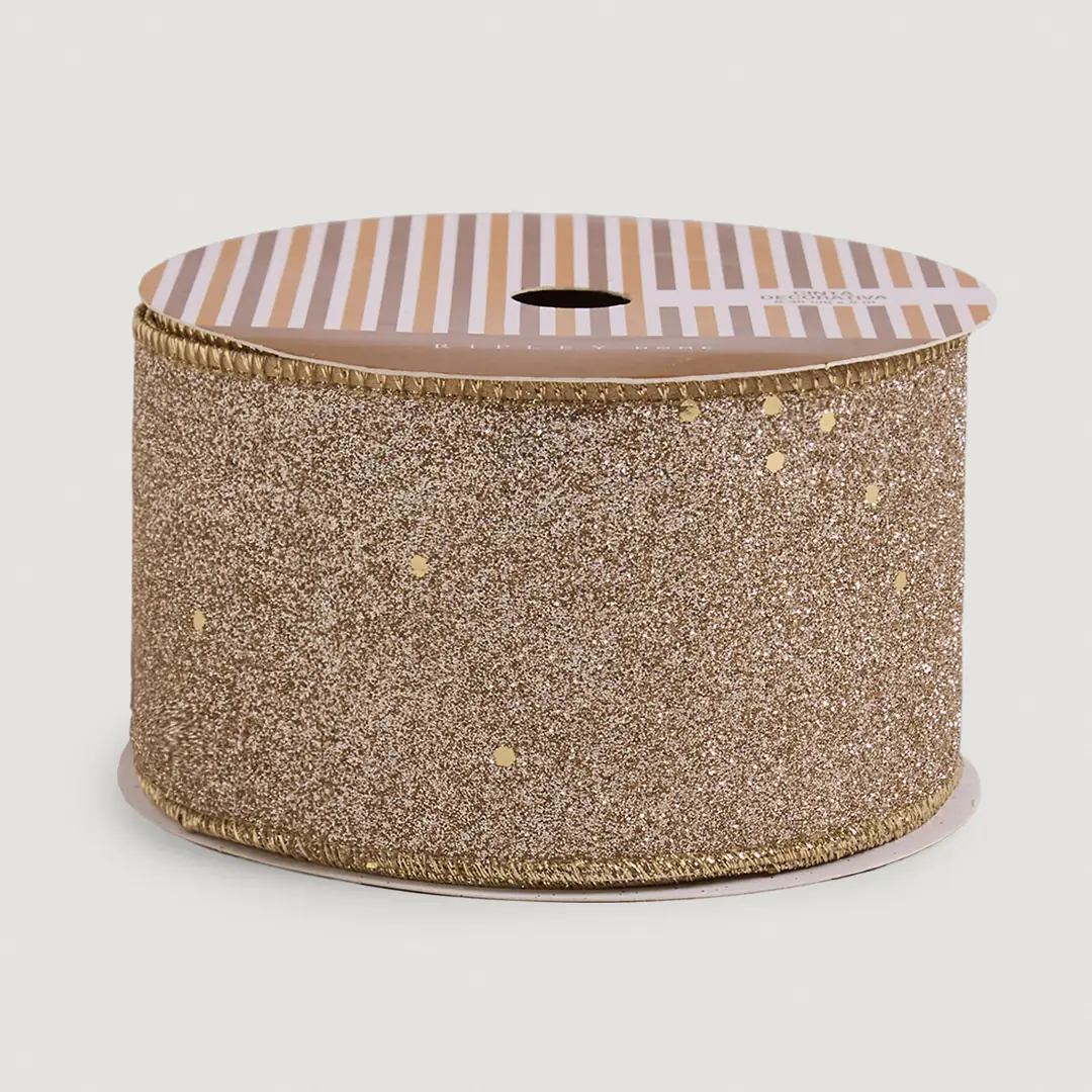 CINTA NAVIDEÑA RIPLEY HOME GLITTER 5 M - 2