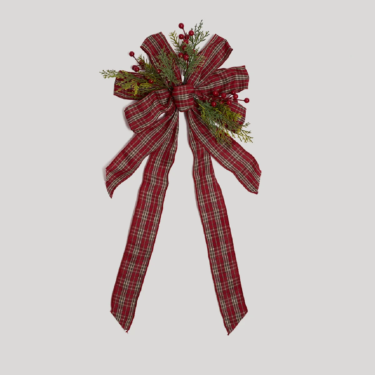 LAZO NAVIDEÑO RIPLEY HOME ESCOCES 70 CM - 1