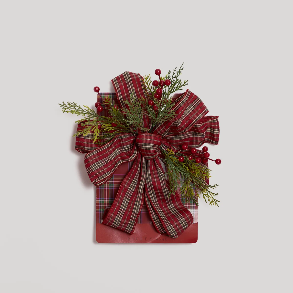 LAZO NAVIDEÑO RIPLEY HOME ESCOCES 70 CM - 2