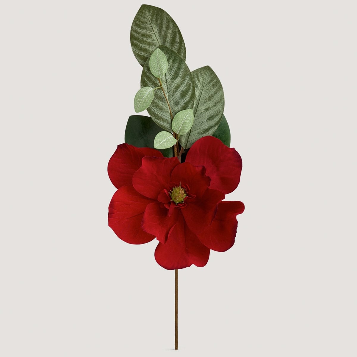 FLOR NAVIDEÑA RIPLEY HOME CON HOJA 60 CM - 2