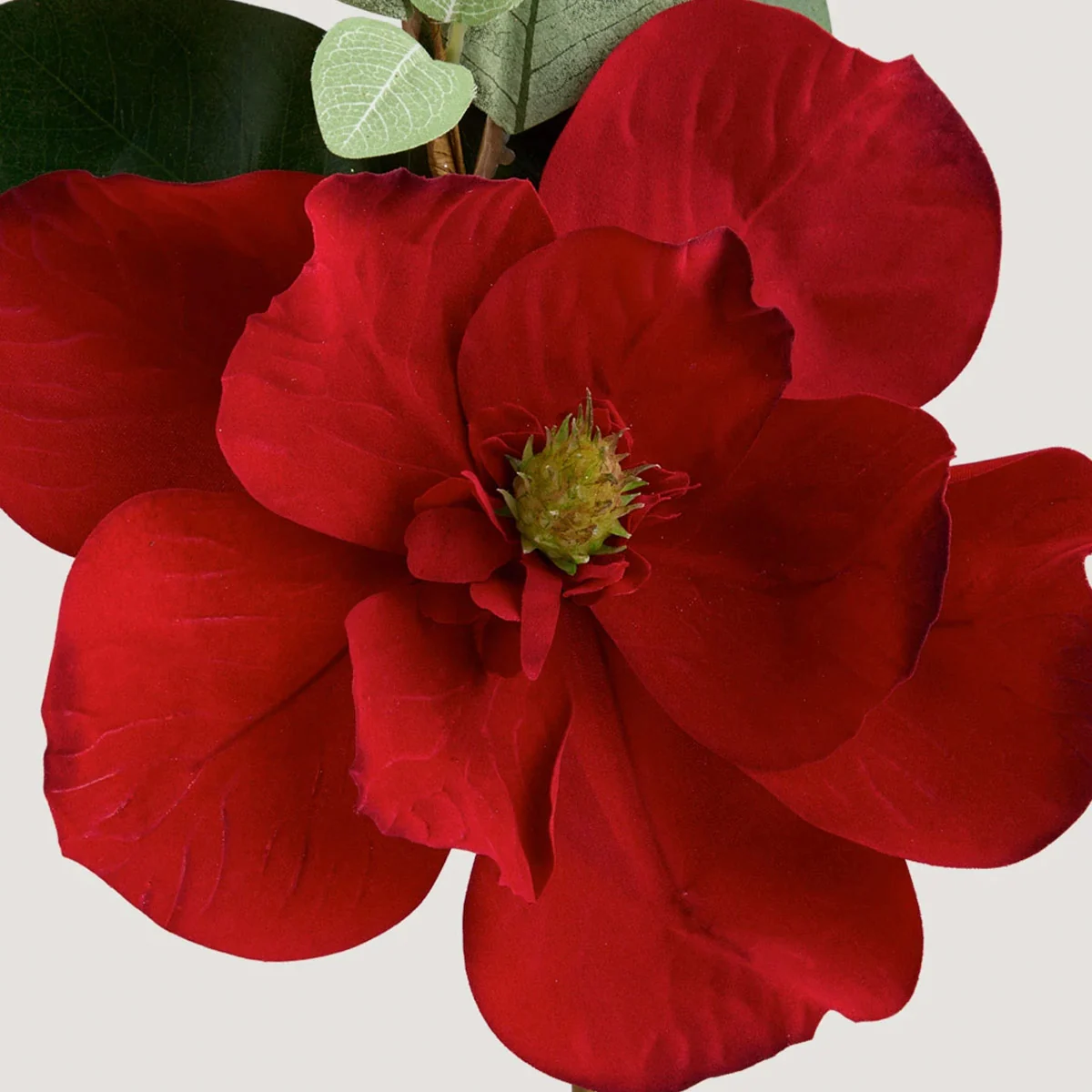 FLOR NAVIDEÑA RIPLEY HOME CON HOJA 60 CM - 3