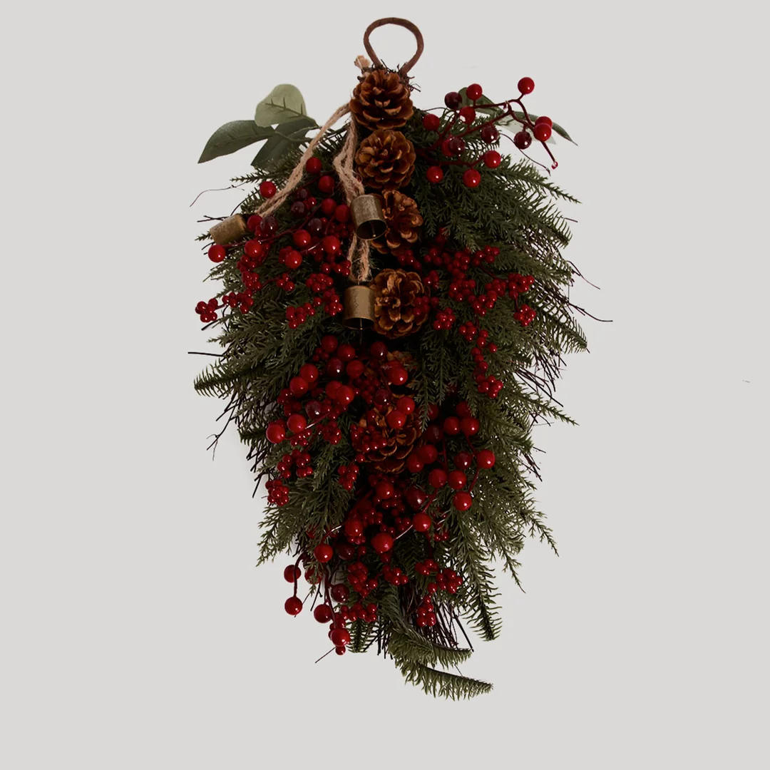 ADORNO NAVIDEÑO RIPLEY HOME COLGANTE PUERTA 60 CM - 1