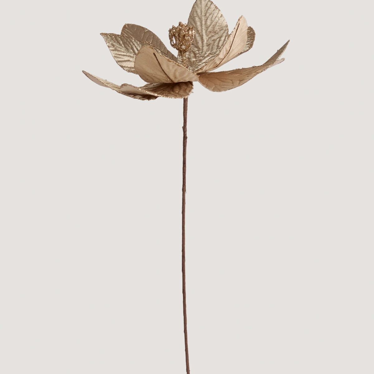 FLOR NAVIDEÑA RIPLEY HOME GOLD 60 CM - 2