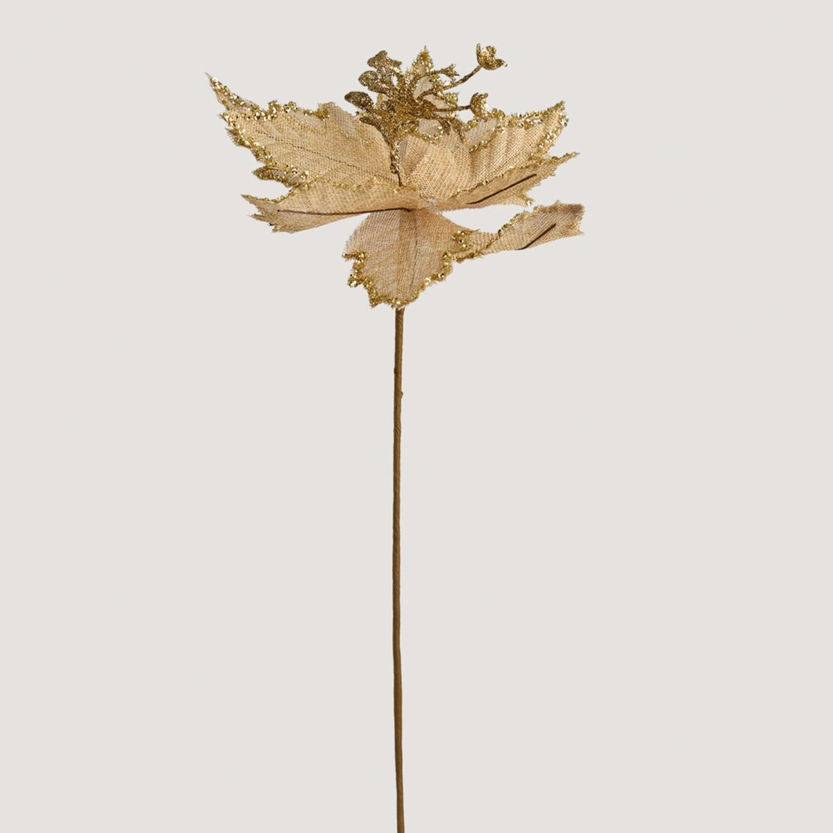 FLOR NAVIDEÑA RIPLEY HOME BRILLOS 60 CM - 2