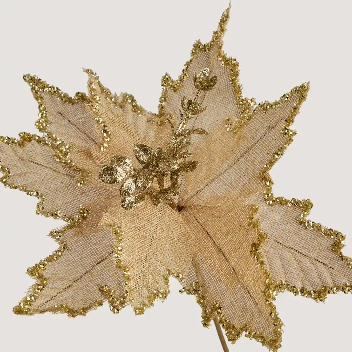 FLOR NAVIDEÑA RIPLEY HOME BRILLOS 60 CM - 3