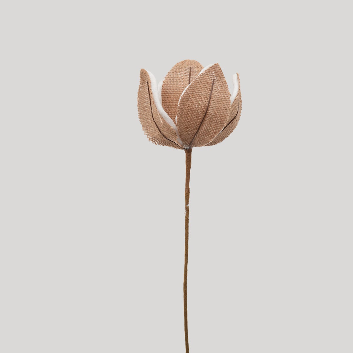 FLOR NAVIDEÑA RIPLEY HOME TEJIDO BORDE WHITE 60 CM - 1