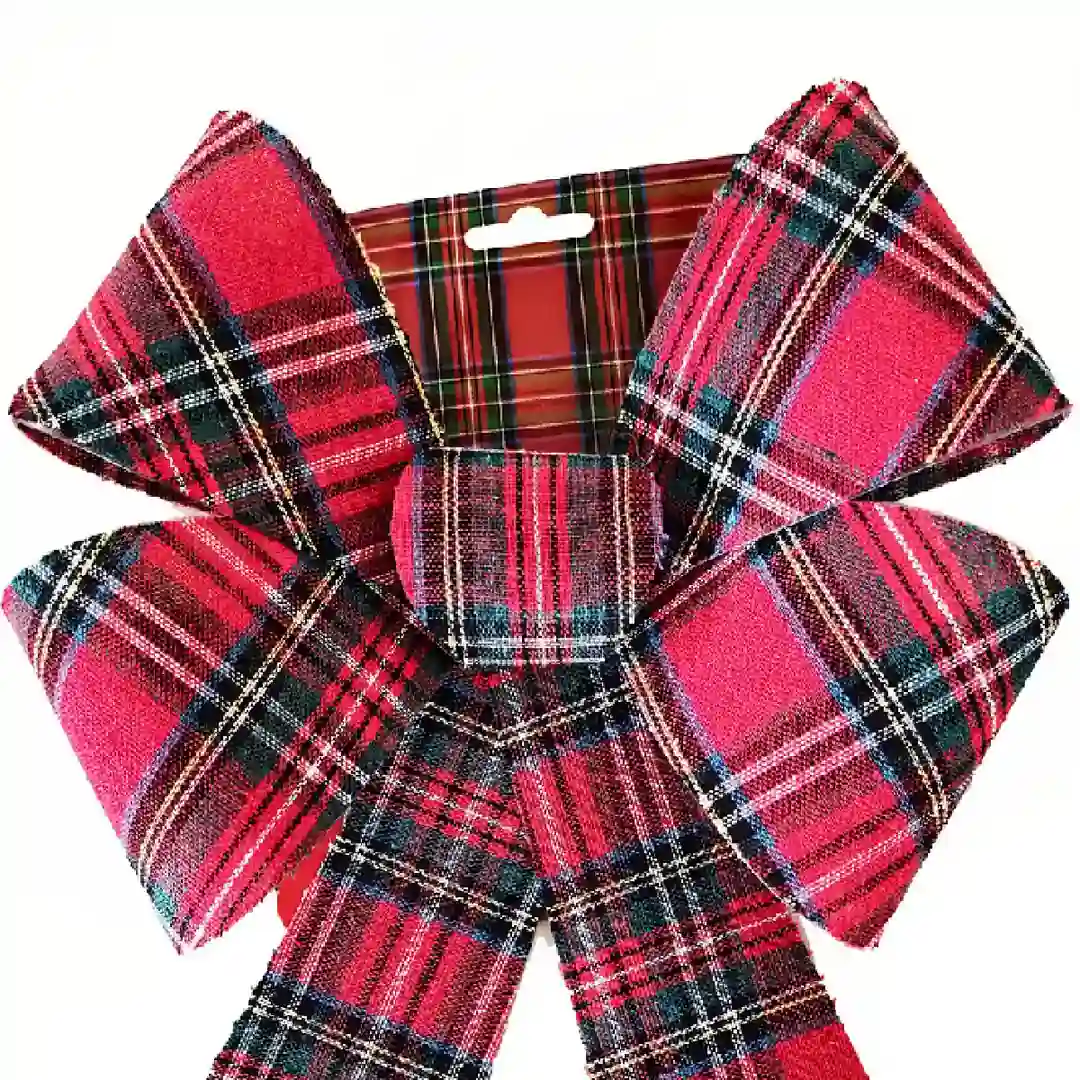LAZO NAVIDEÑO RIPLEY HOME ESCOCES 35 CM - 2