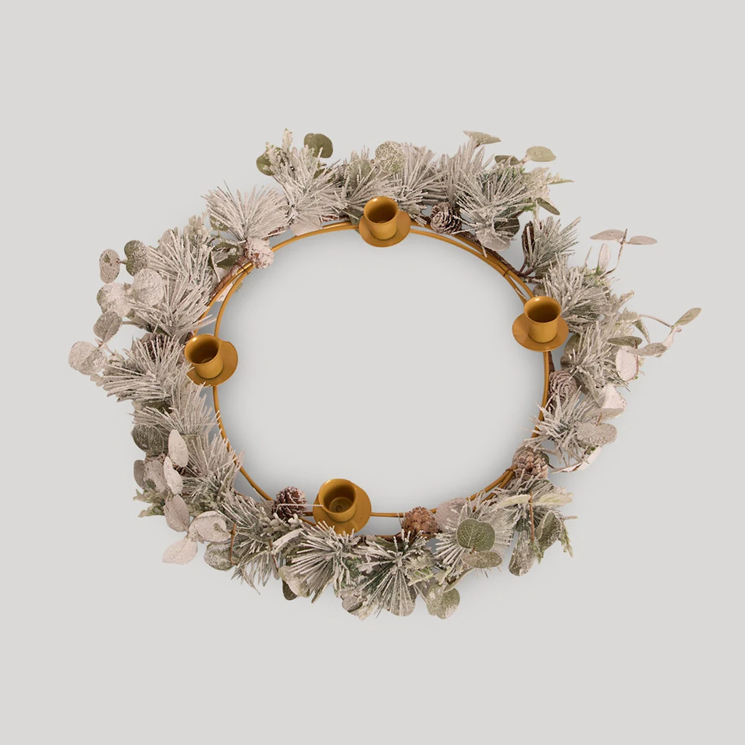CORONA NAVIDEÑA DE ADVIENTO RIPLEY HOME 60 CM - 1