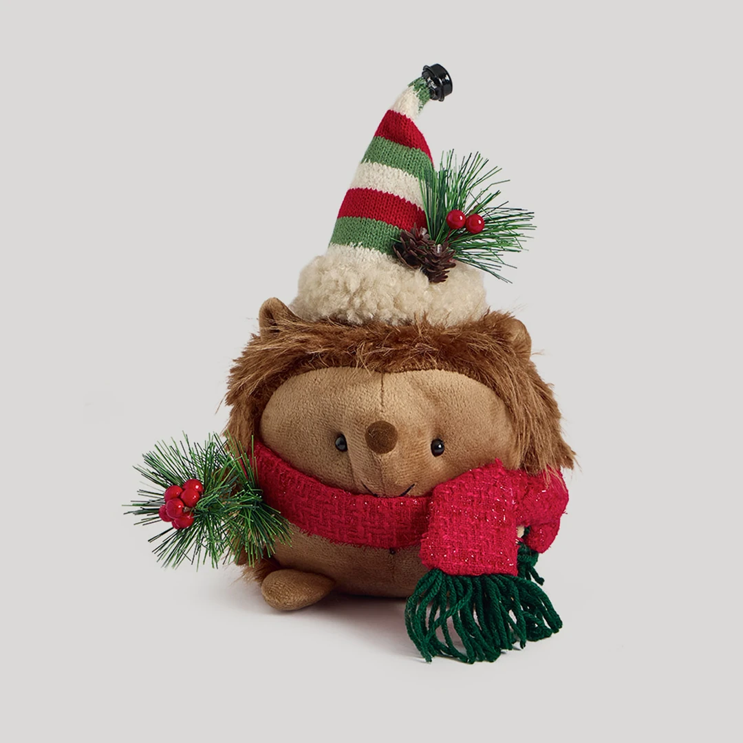 MUÑECO NAVIDEÑO RIPLEY HOME PUERCOESPIN 28 CM - 2