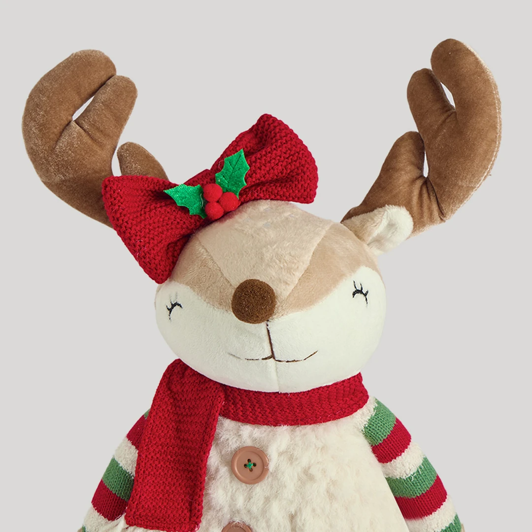 MUÑECO NAVIDEÑO RIPLEY HOME RENO PARADO 57 CM - 3