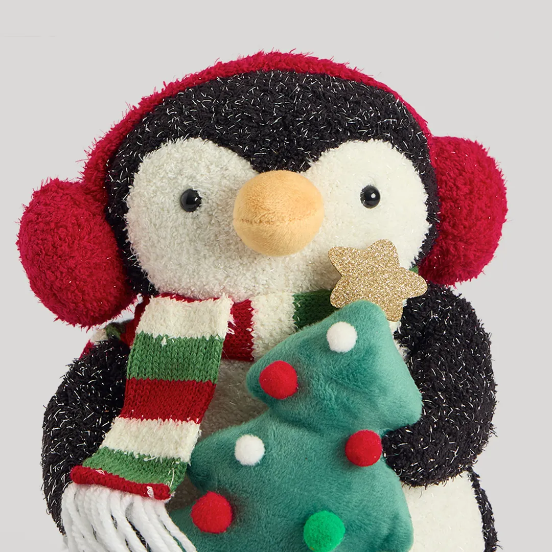 MUÑECO NAVIDEÑO RIPLEY HOME PINGÜINO 27 CM - 3