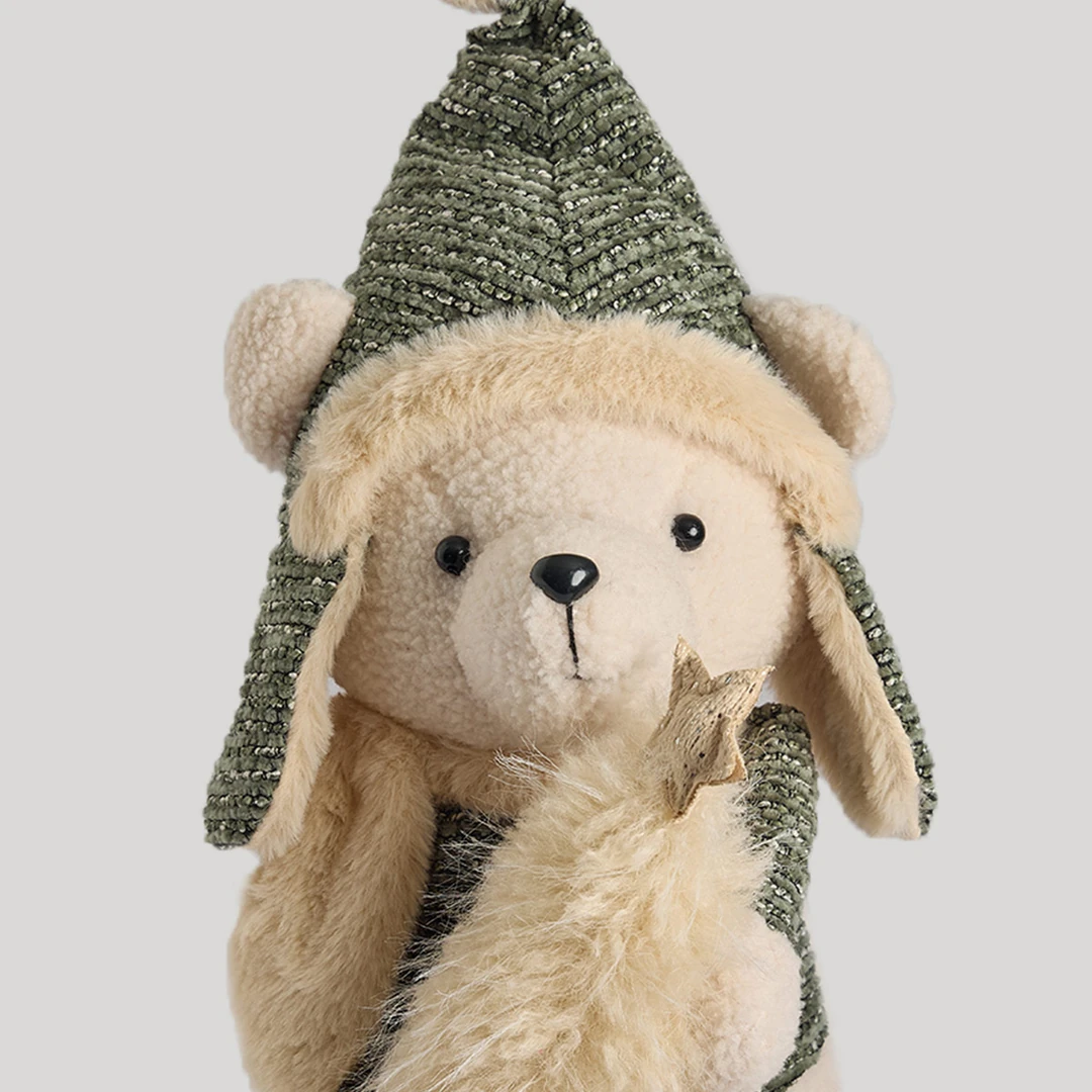 MUÑECO NAVIDEÑO RIPLEY HOME OSO CON ÁRBOL 48 CM - 3