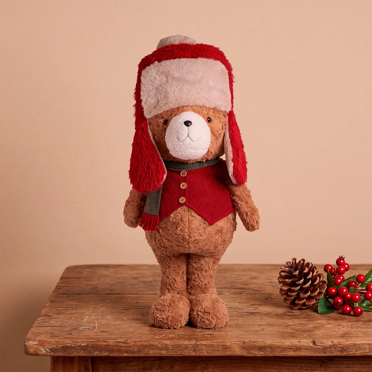 MUÑECO NAVIDEÑO RIPLEY HOME OSITO 77 CM - 1