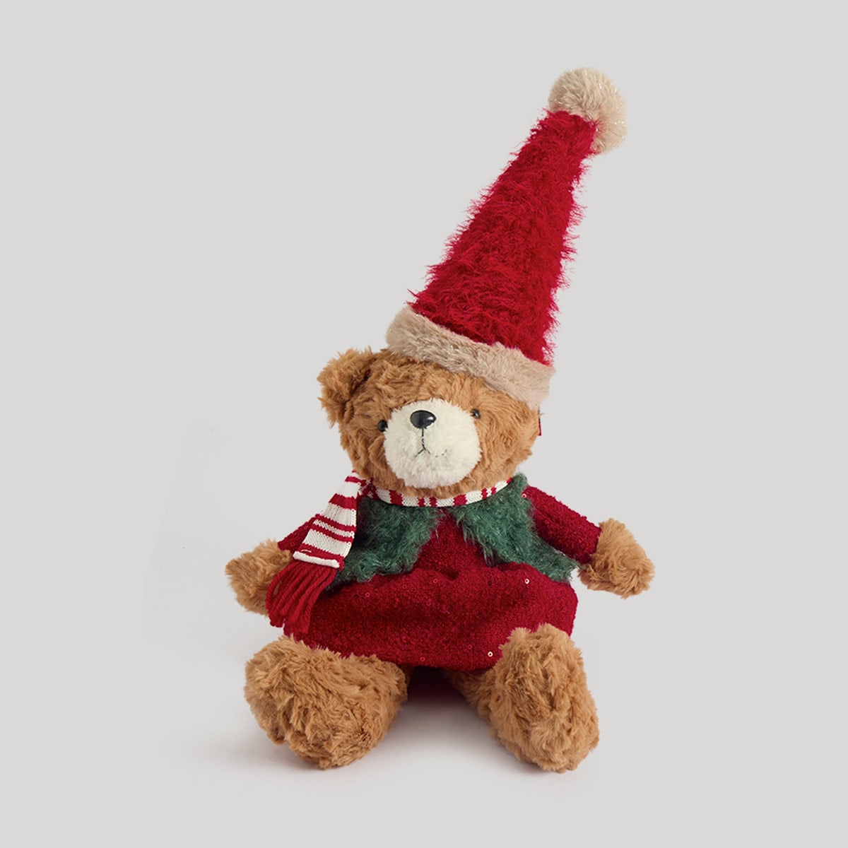 ADORNO NAVIDEÑO PARA ÁRBOL RIPLEY HOME OSITA RED DRESS 53 CM - 2