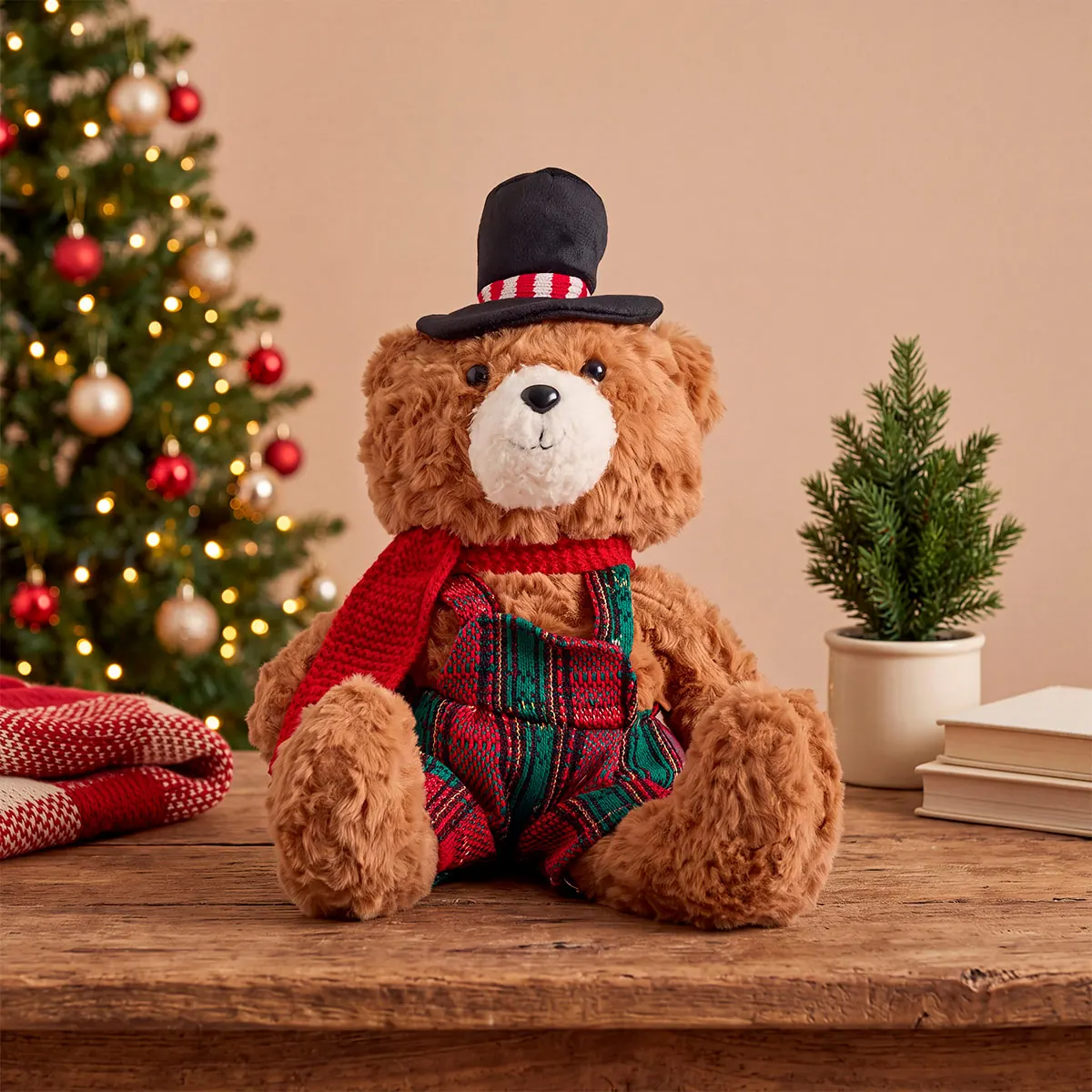 ADORNO NAVIDEÑO PARA ÁRBOL RIPLEY HOME OSITO 38 CM - 1