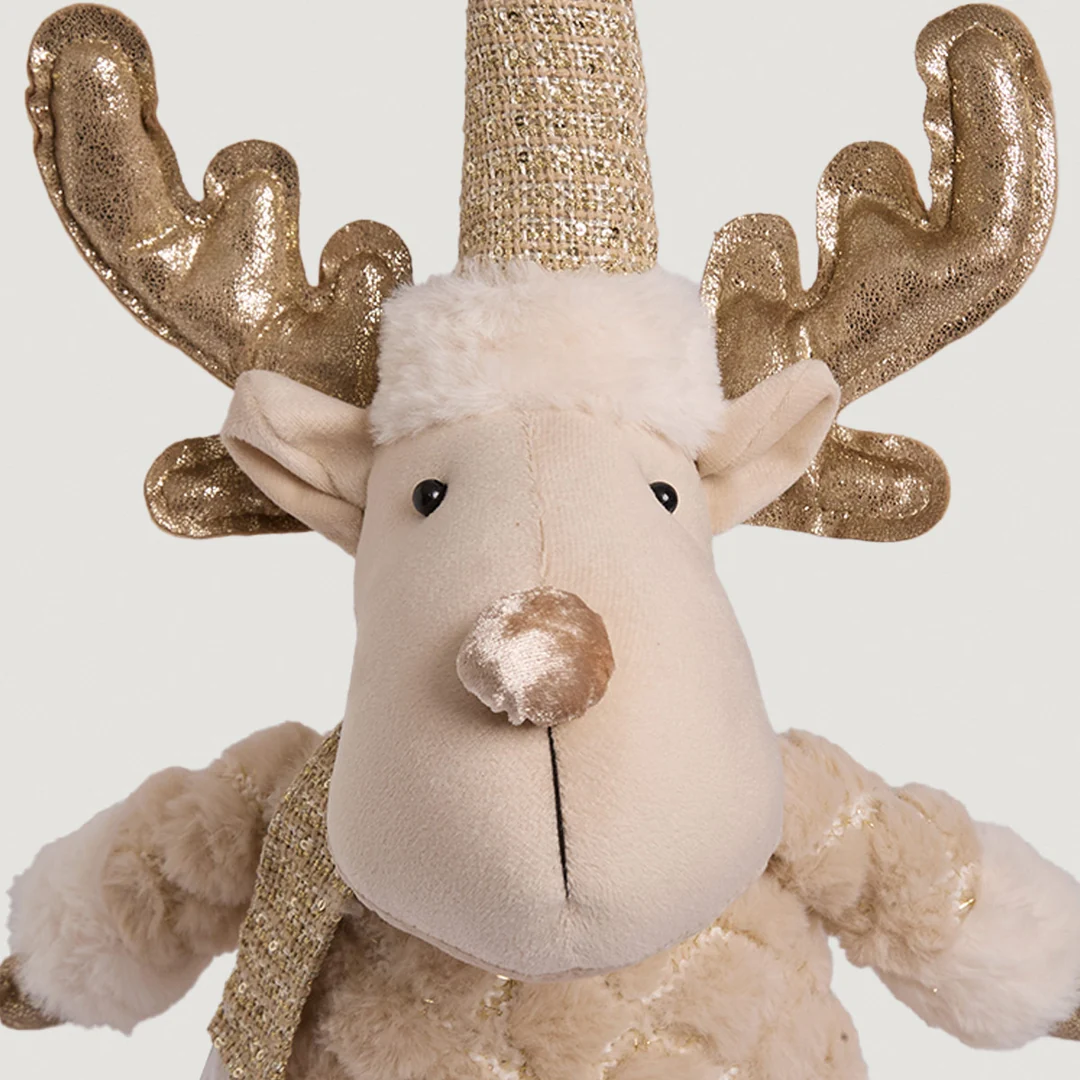 MUÑECO NAVIDEÑO RIPLEY HOME RENO SENTADO 52 CM - 3