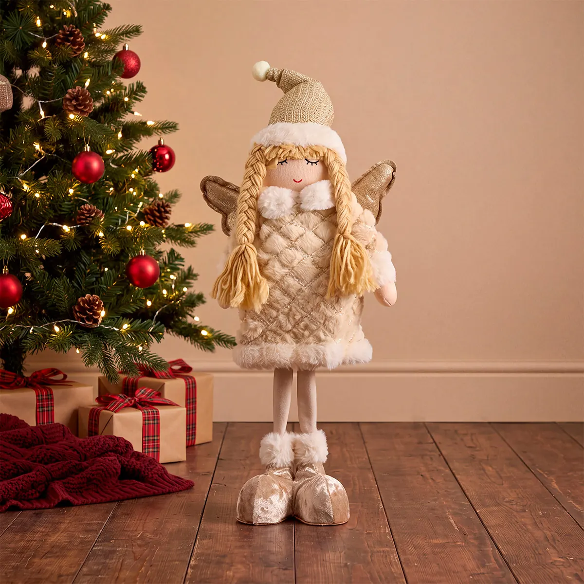 MUÑECO NAVIDEÑO RIPLEY HOME ANGELITO 66 CM - 1