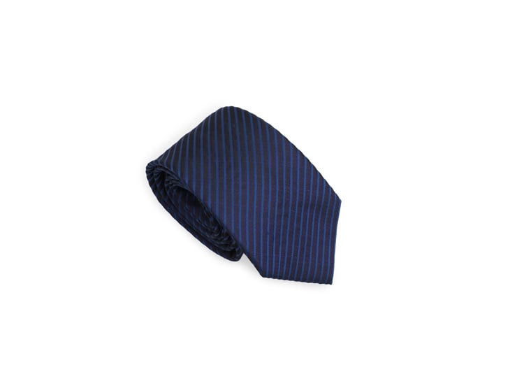 CORBATA HOMBRE KENNETH STEVENS AZUL MARINO LÍNEAS - 1