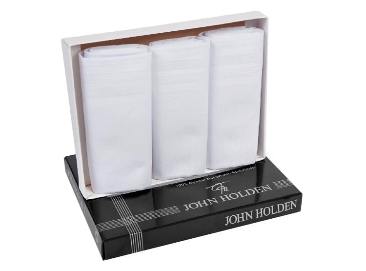 PACK 3 PAÑUELO ALGODÓN JOHN HOLDEN HOMBRE HFJ002 - 1