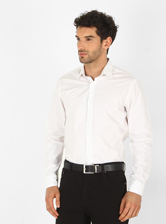 CAMISA MANGA LARGA ALGODÓN HOMBRE CACHAREL - 2