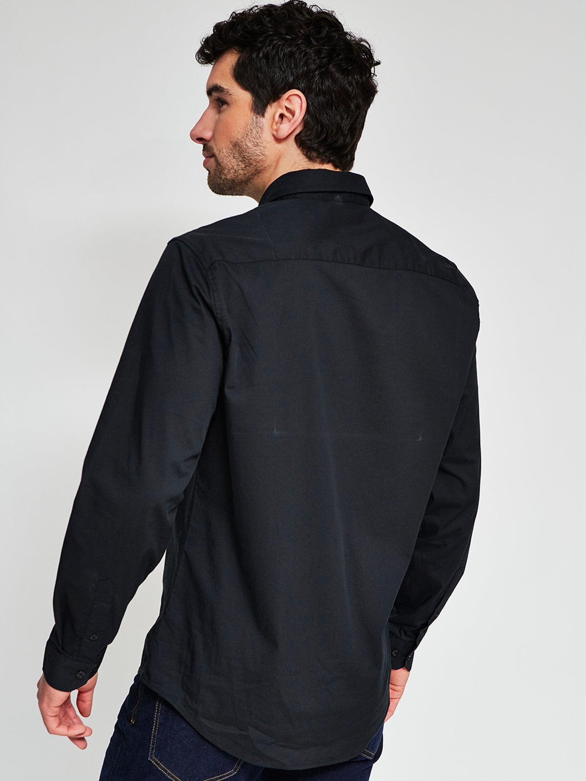 CAMISA MANGA LARGA ALGODÓN HOMBRE MARQUIS - 2