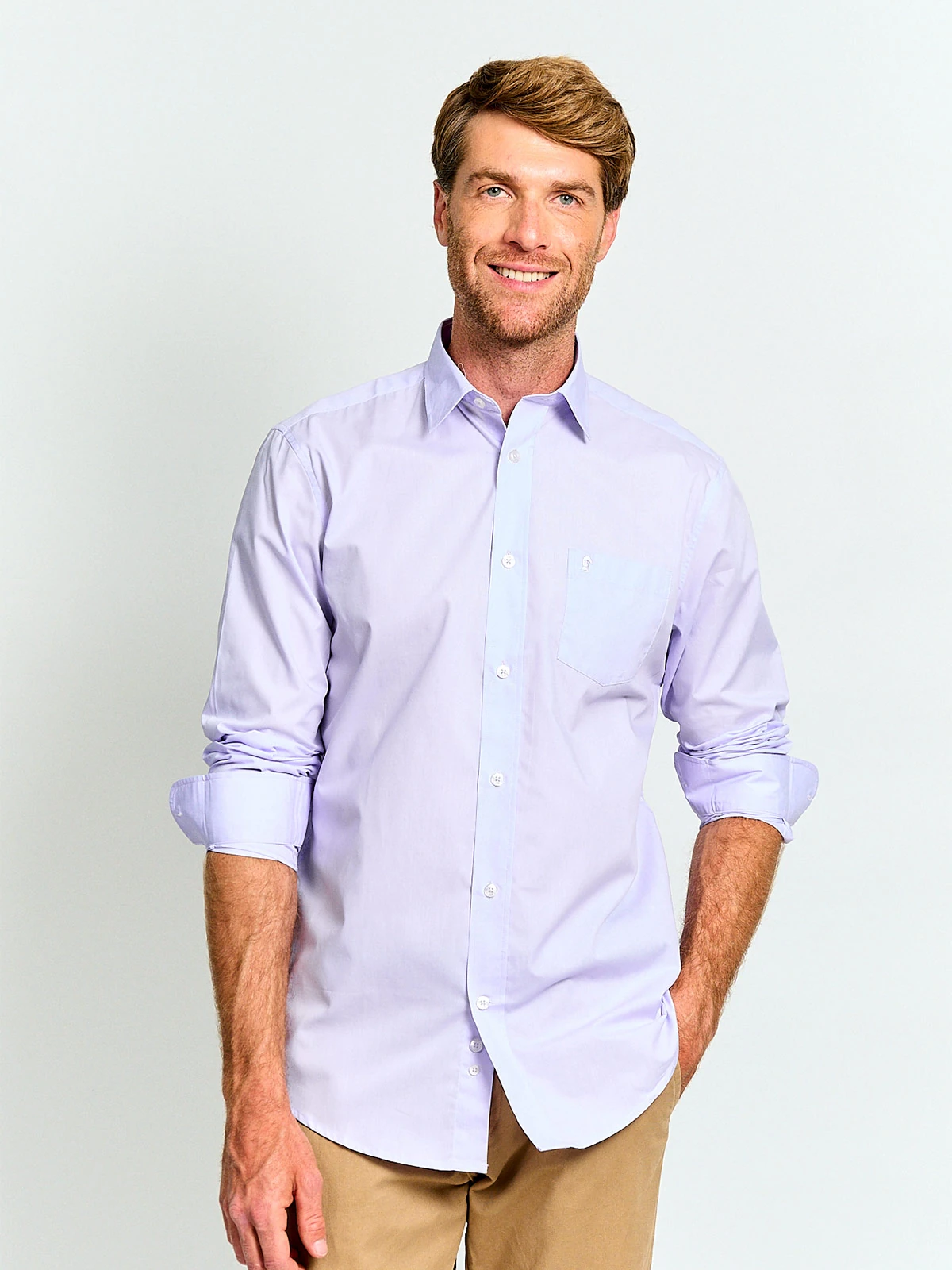 CAMISA MANGA LARGA HOMBRE KENNETH STEVENS - 1