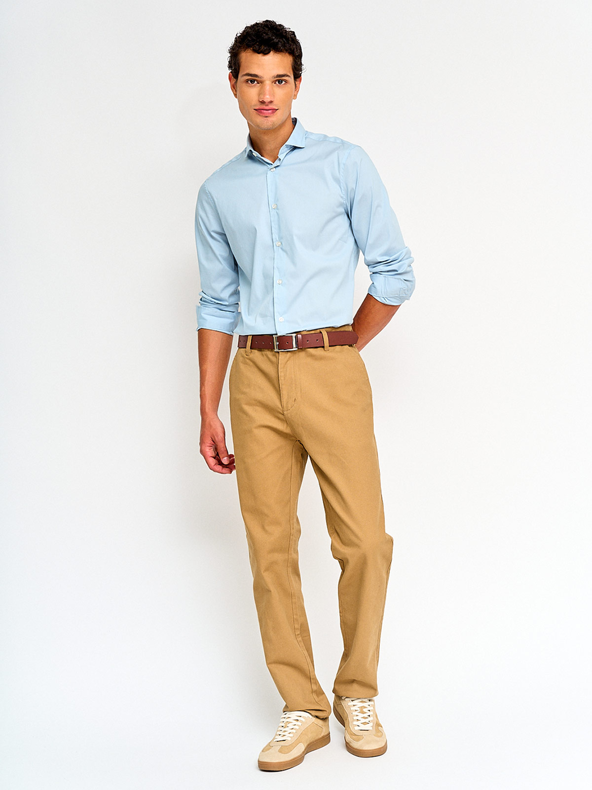 CAMISA MANGA LARGA ALGODÓN HOMBRE MARQUIS - 4