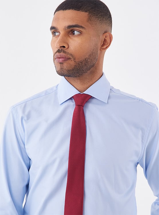 CAMISA MANGA LARGA ALGODÓN HOMBRE PURO EGO CELESTE PEPV24CAMV22_310 - 4