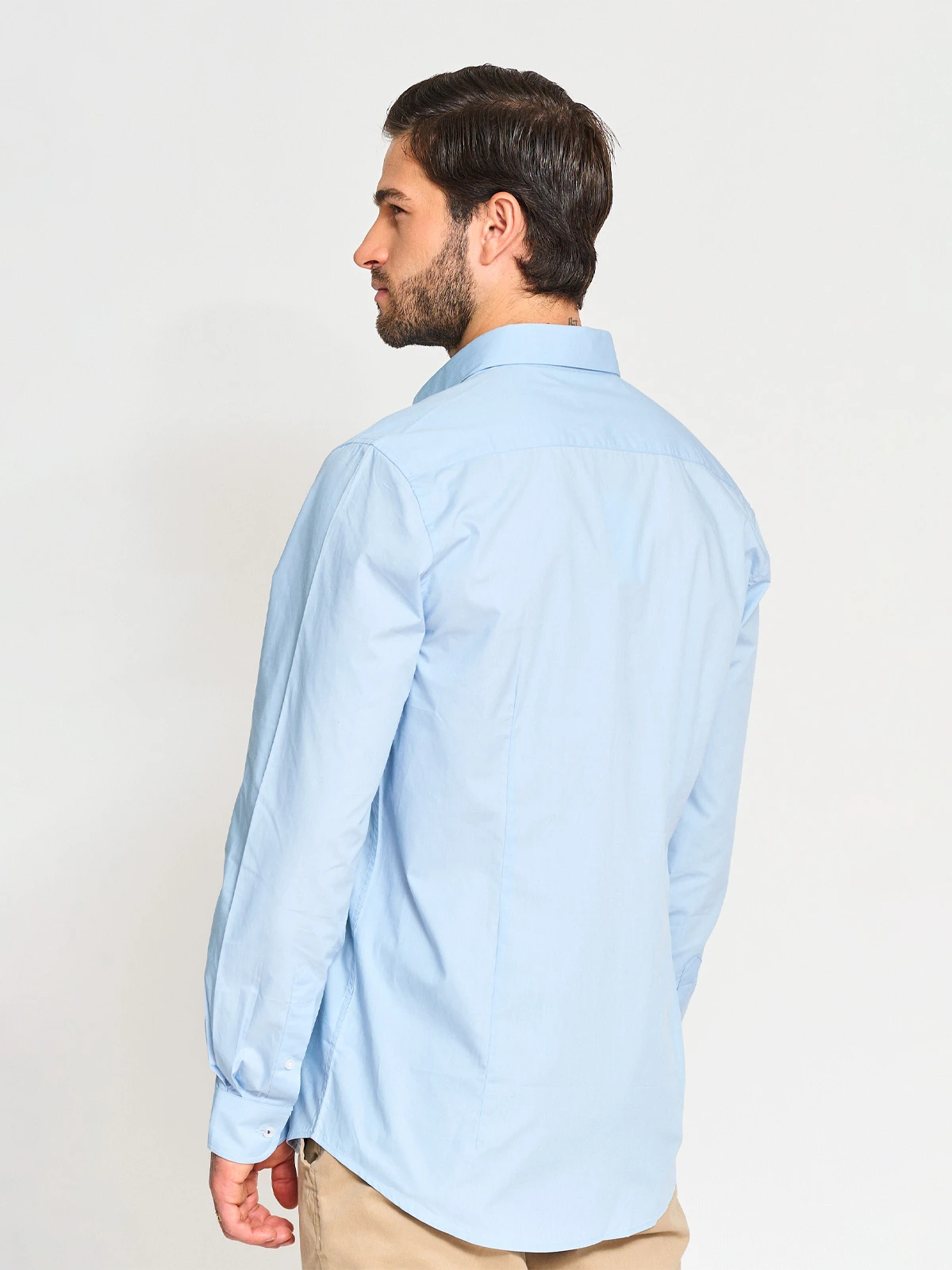 CAMISA MANGA LARGA ALGODÓN HOMBRE CACHAREL - 2