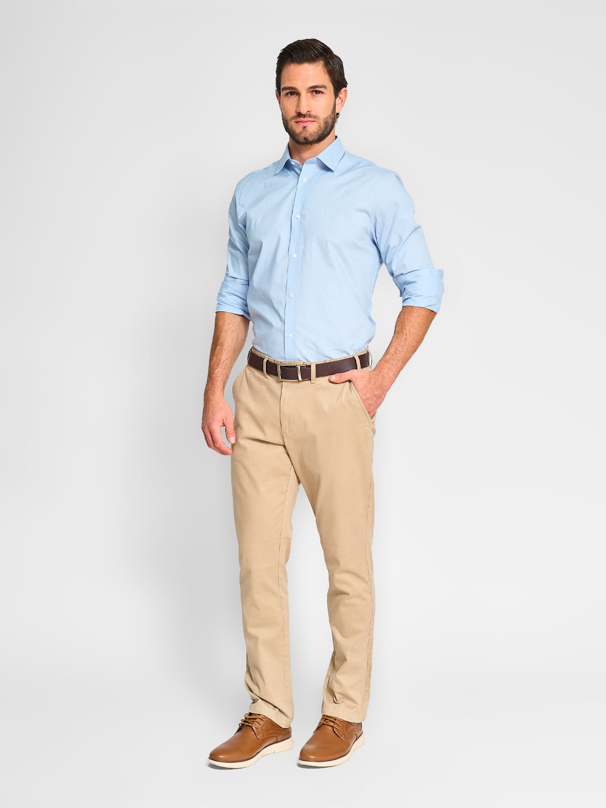 CAMISA MANGA LARGA ALGODÓN HOMBRE CACHAREL - 4