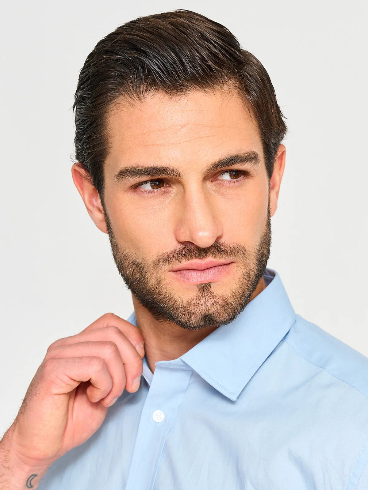CAMISA MANGA LARGA ALGODÓN HOMBRE CACHAREL - 3