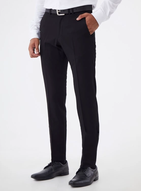 PANTALÓN DE VESTIR HOMBRE PURO EGO NEGRO 39064-502-06 - 3