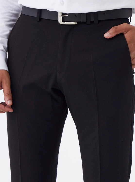 PANTALÓN DE VESTIR HOMBRE PURO EGO NEGRO 39064-502-06 - 4