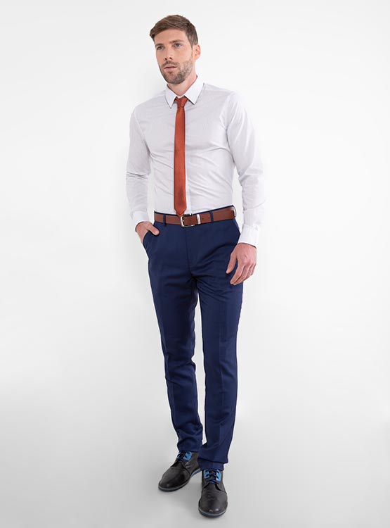 PANTALÓN HOMBRE MARQUIS AZUL PICK - 1