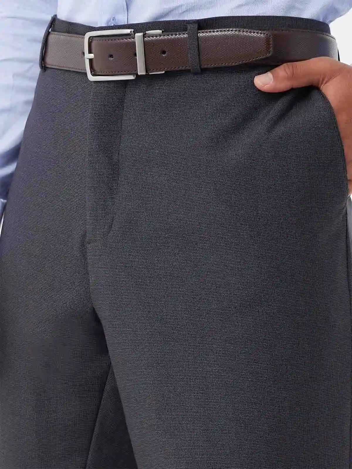 PANTALÓN FORMAL MODERN FIT HOMBRE JOHN HOLDEN MODA P05871 - 4