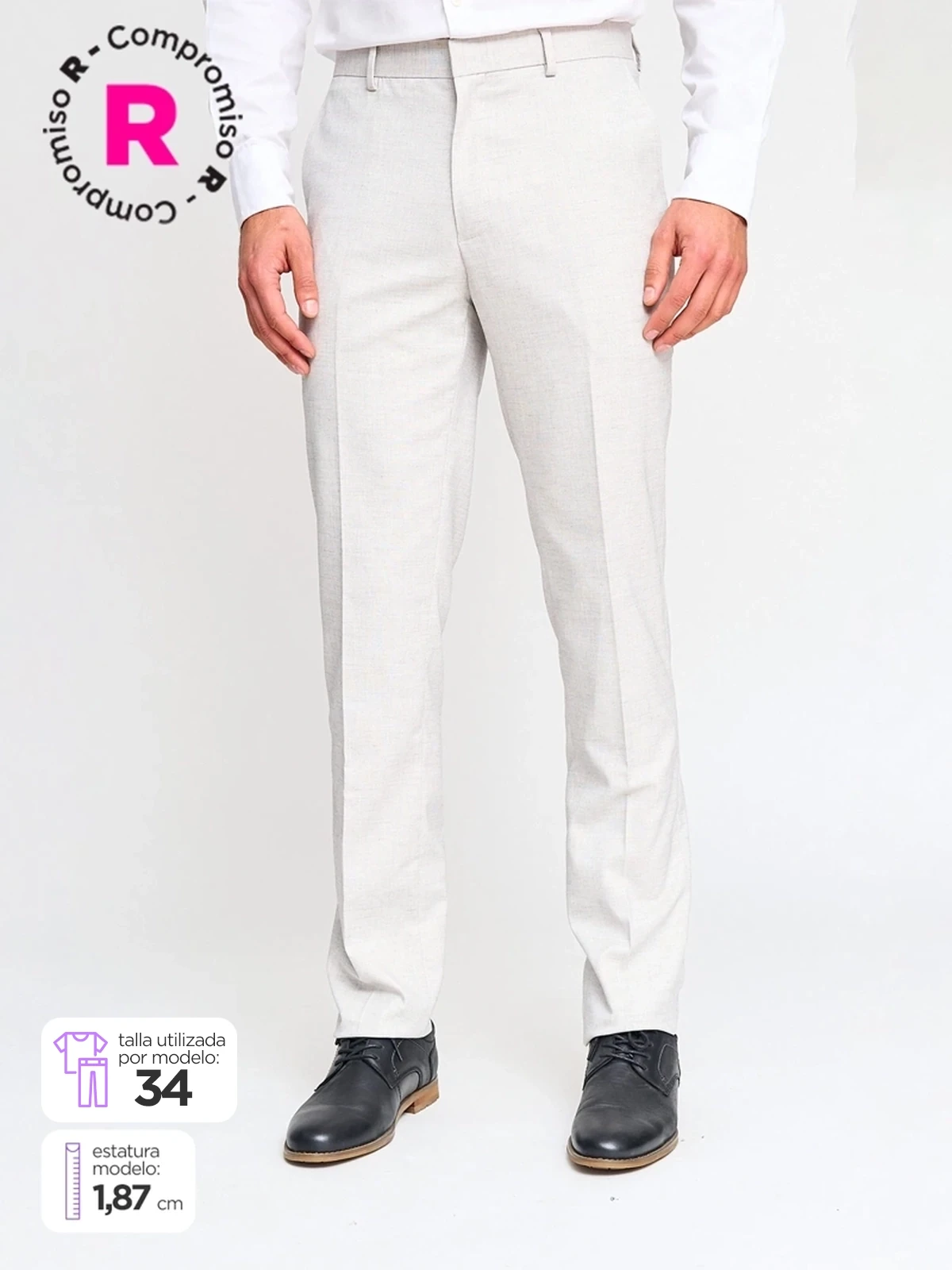 PANTALÓN SLIM HOMBRE INDEX ESPAÑA - 1