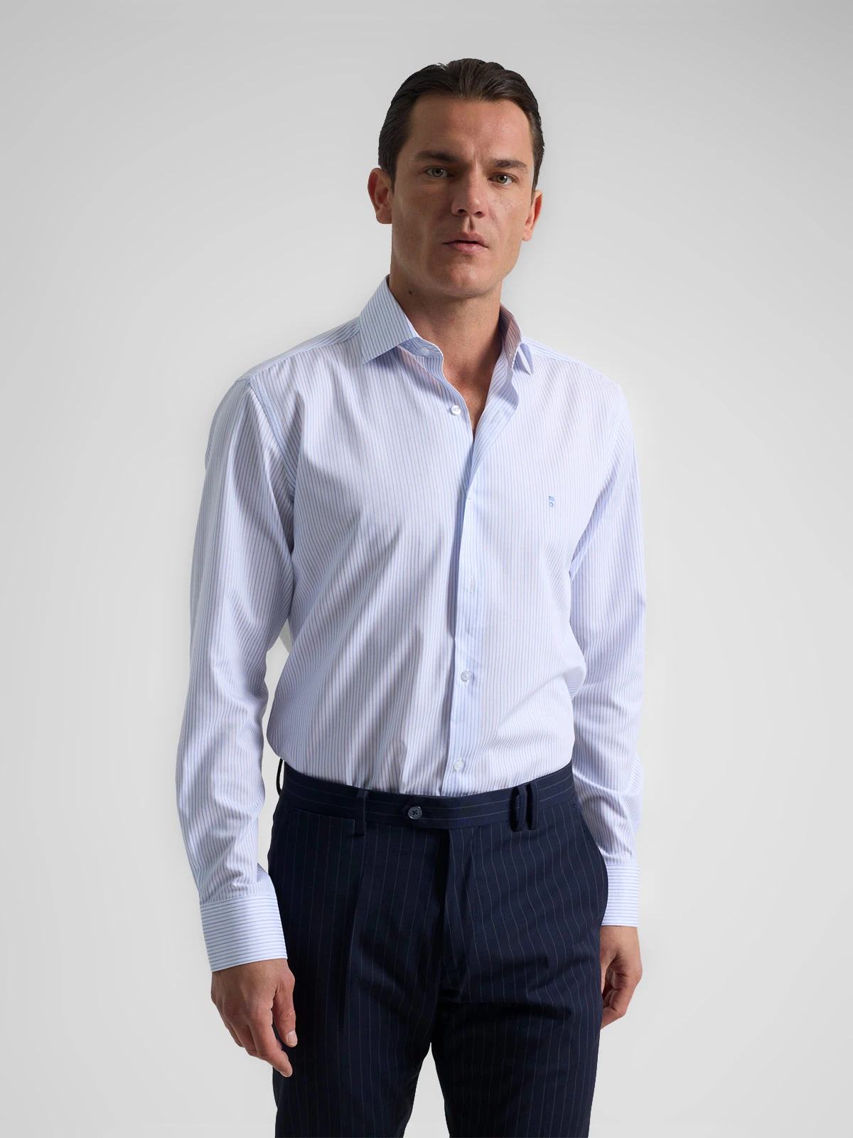CAMISA MANGA LARGA ALGODÓN HOMBRE PURO EGO - 1