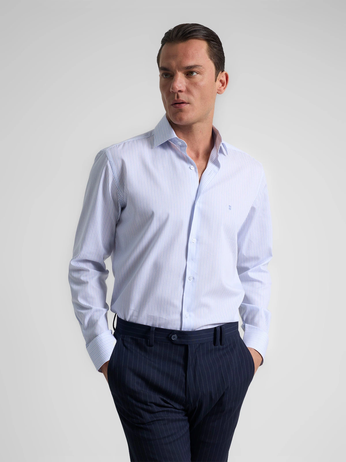 CAMISA MANGA LARGA ALGODÓN HOMBRE PURO EGO - 3