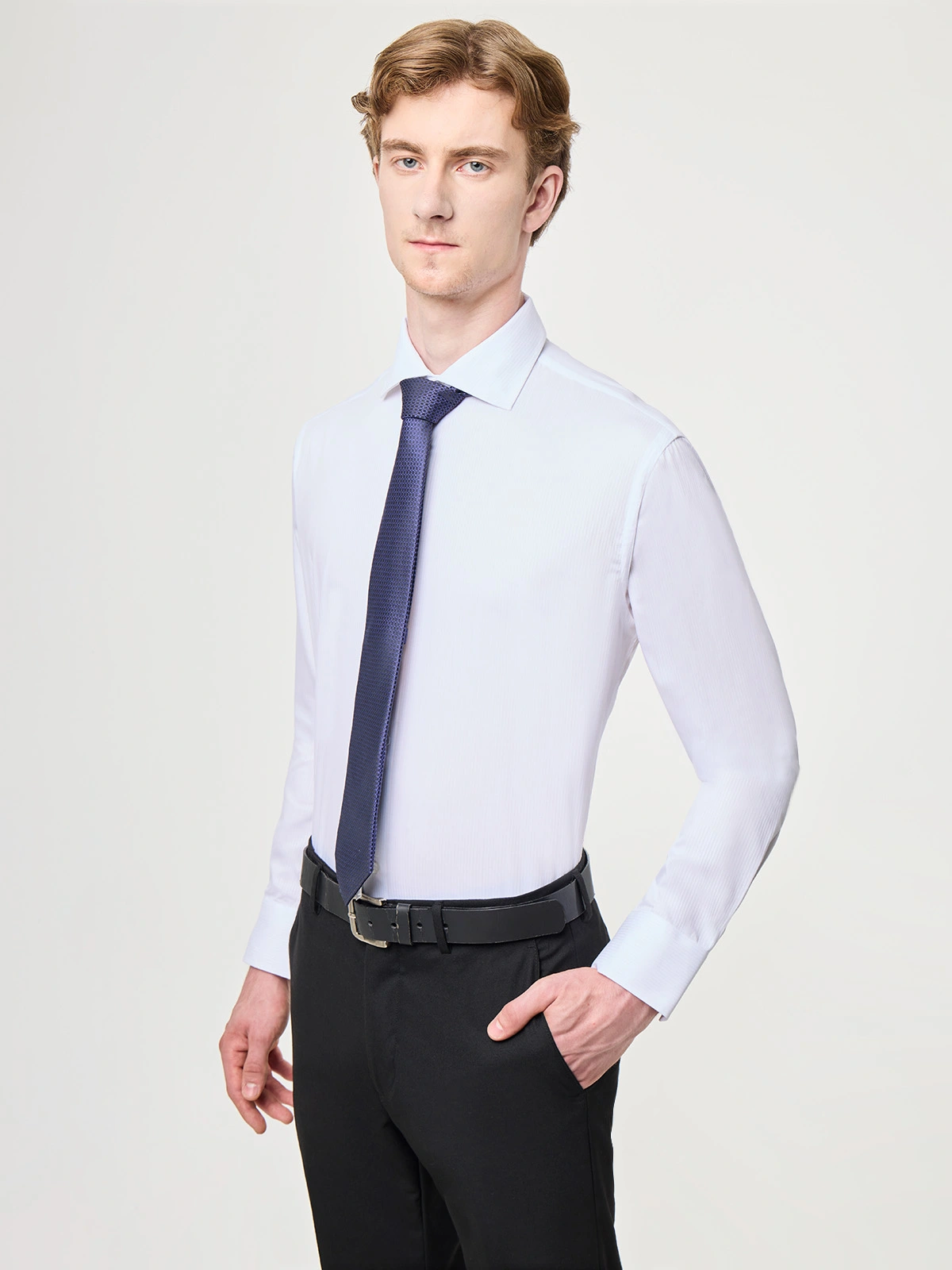 CAMISA ALGODÓN MANGA LARGA HOMBRE PURO EGO - 3