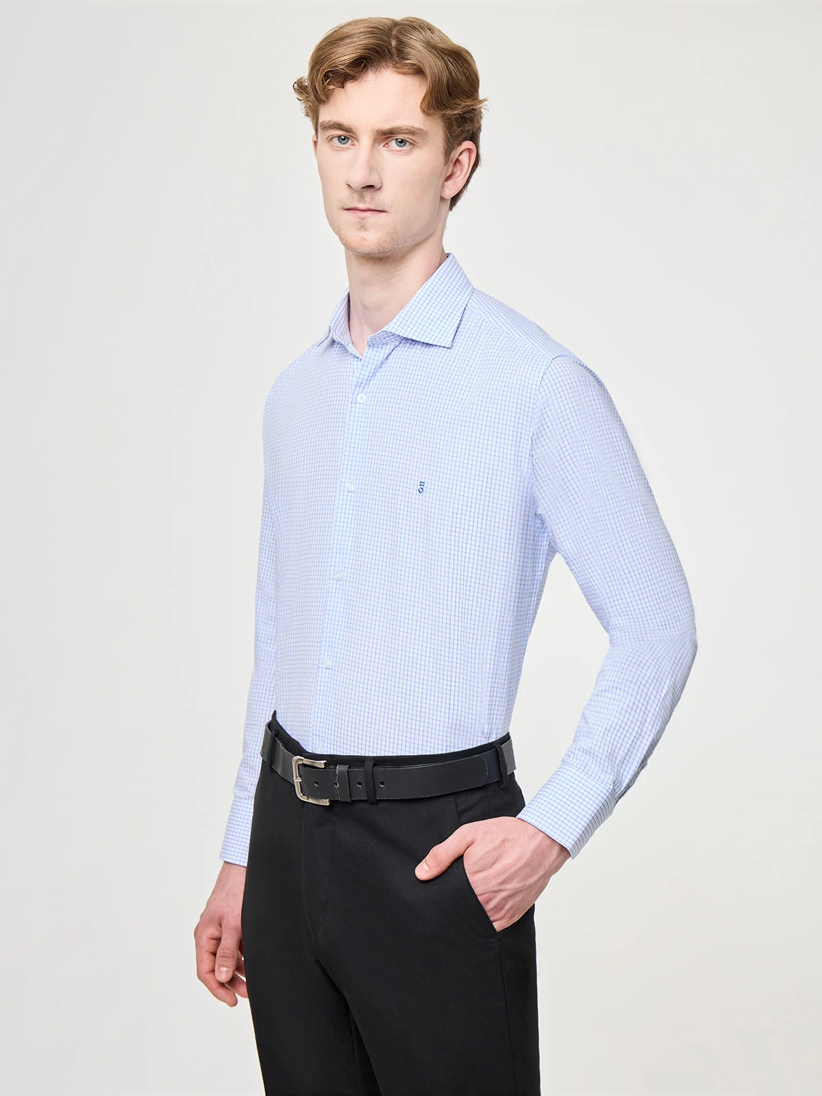 CAMISA ALGODÓN MANGA LARGA HOMBRE PURO EGO - 3