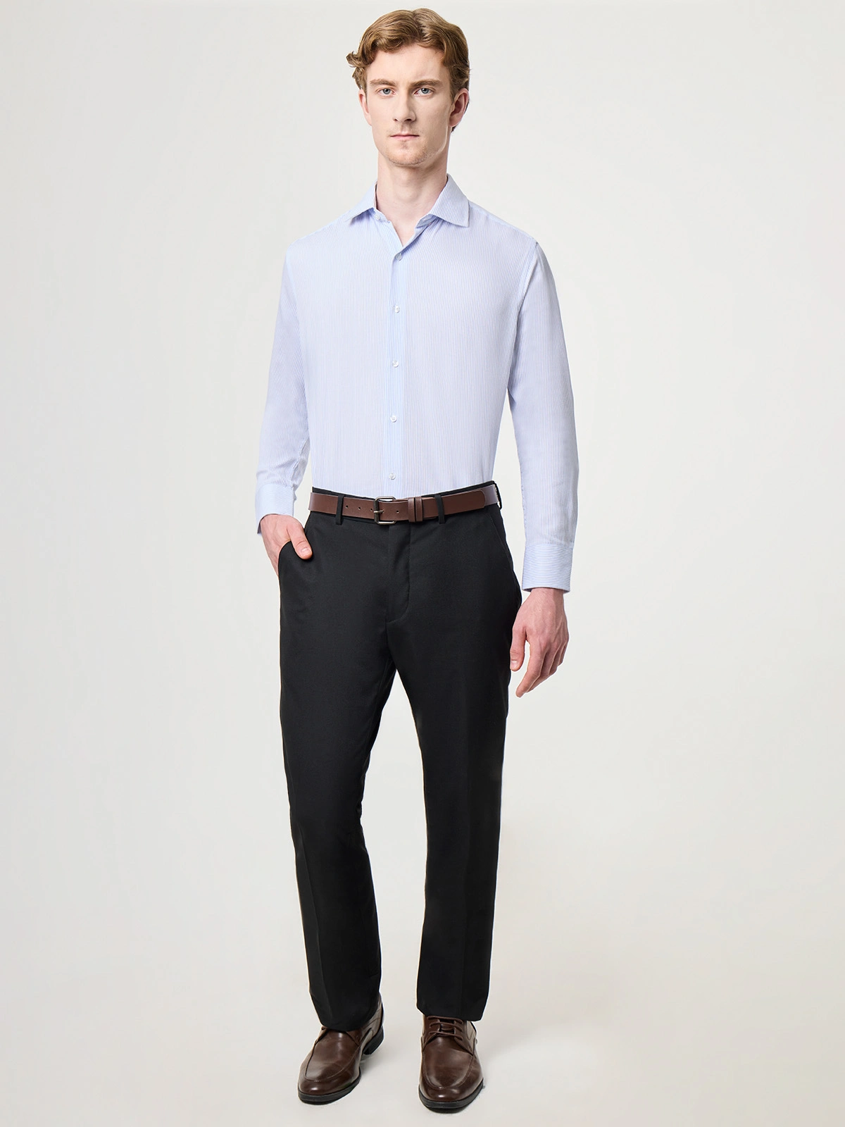 CAMISA ALGODÓN MANGA LARGA HOMBRE PURO EGO - 5
