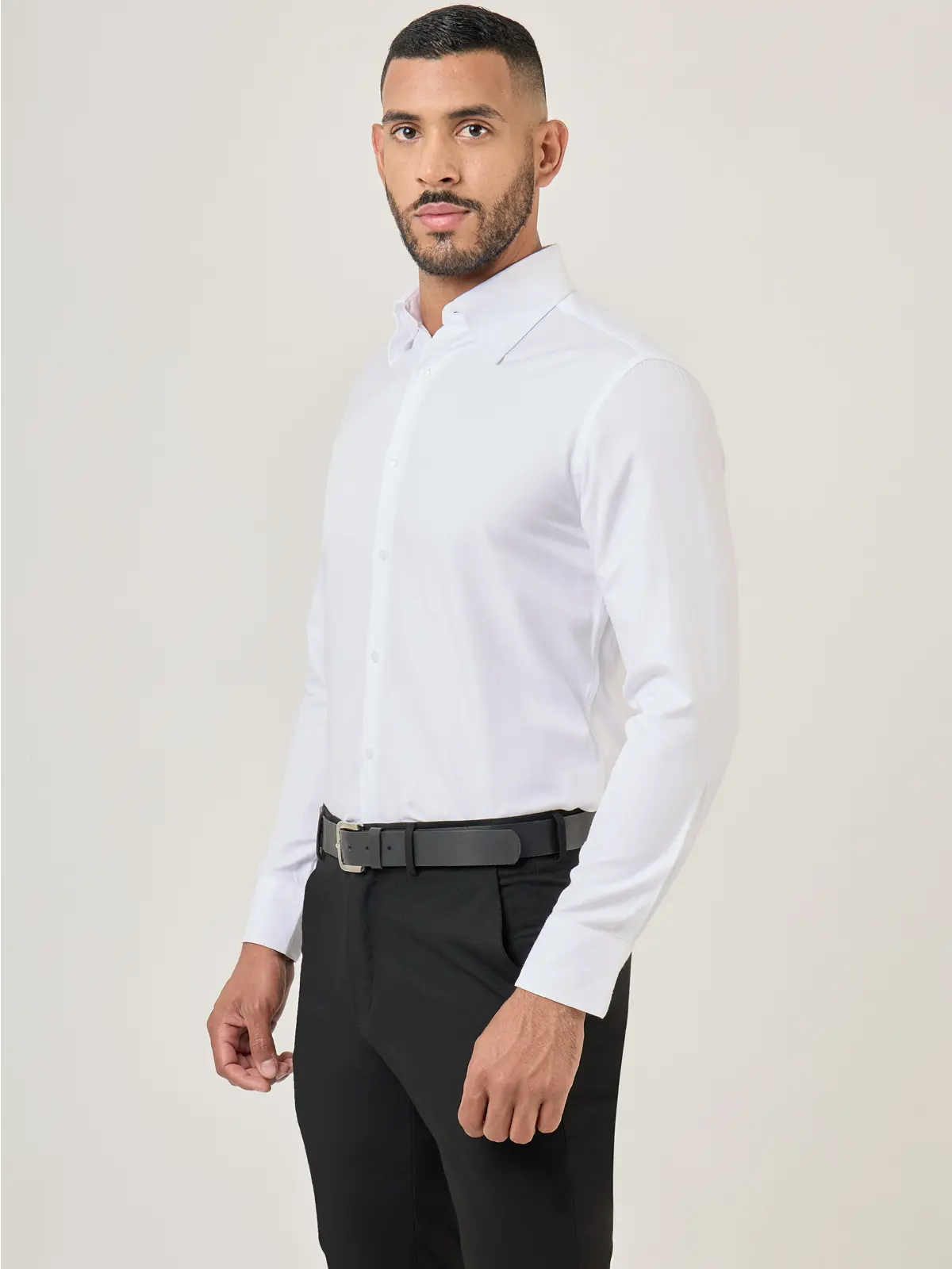 CAMISA ALGODÓN MANGA LARGA HOMBRE PURO EGO - 3