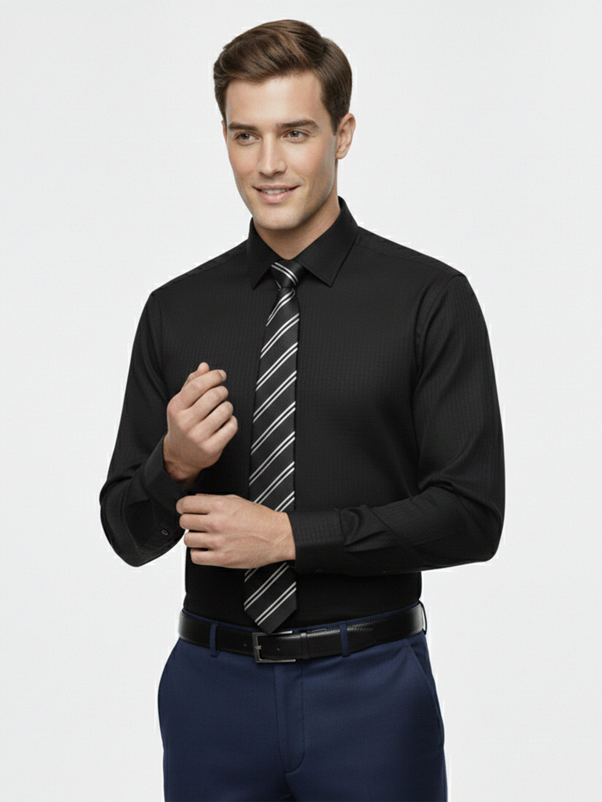 CAMISA MANGA LARGA ALGODÓN HOMBRE JOHN HOLDEN 2LC945 - 2